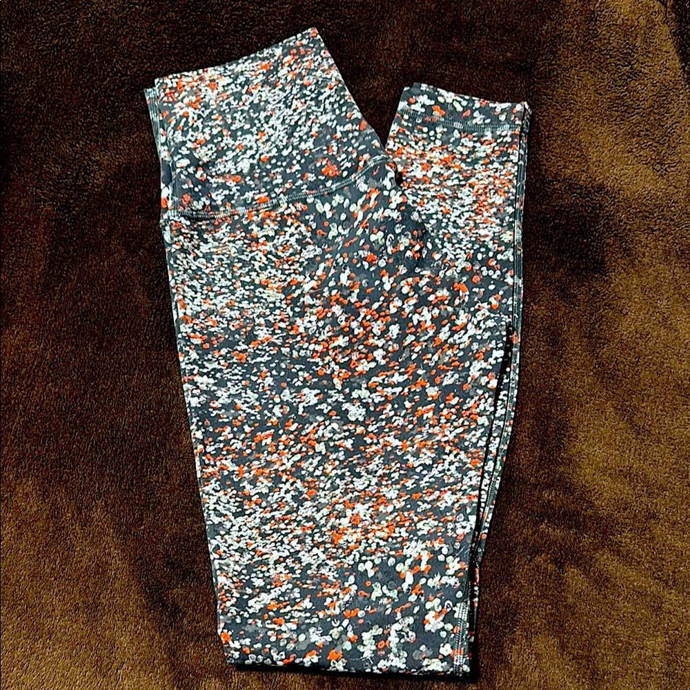 Lululemon align Multicolor confetti Leggings 28” inseam